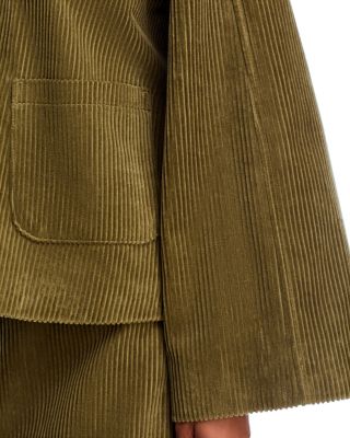 The Corduroy Swing Jacket & Mini Skirt