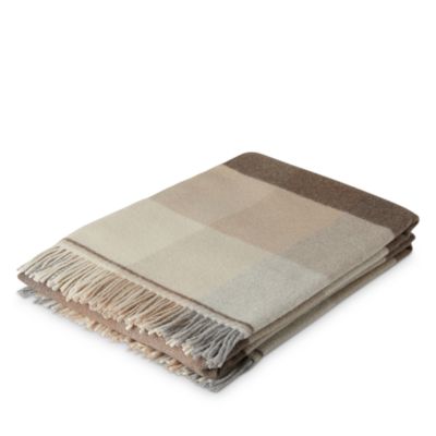 Dalis Plaid Merino Wool &amp; Cashmere Throw
