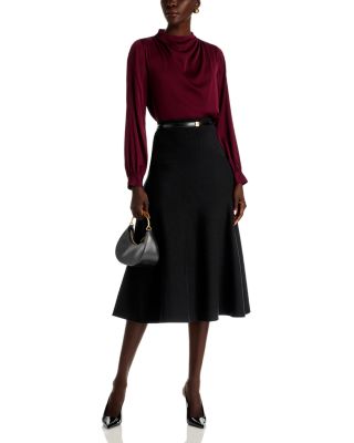 The Ember Silk Blouse