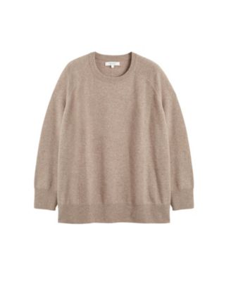  Women's Pure Cashmere Slouchy Sweater