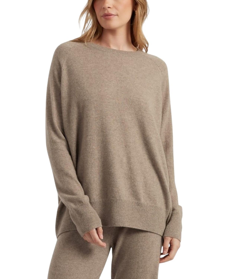 Chinti & Parker Pure Cashmere Slouchy Sweater In Brown