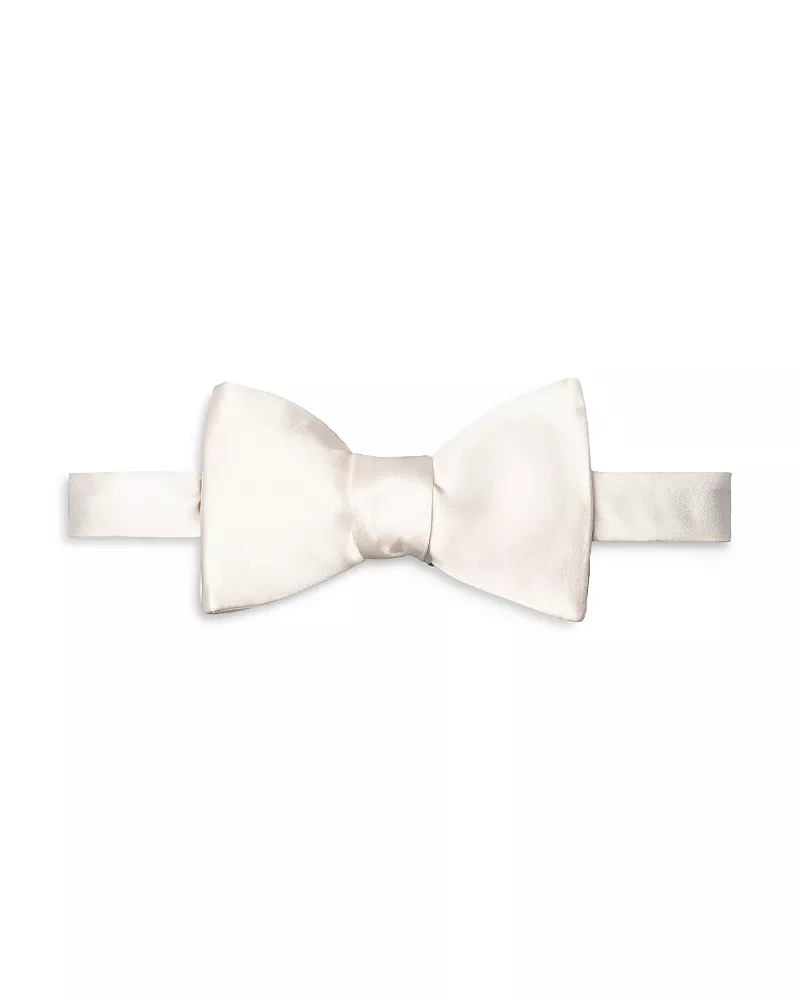 Eton Ready Tied Satin Silk Bow Tie