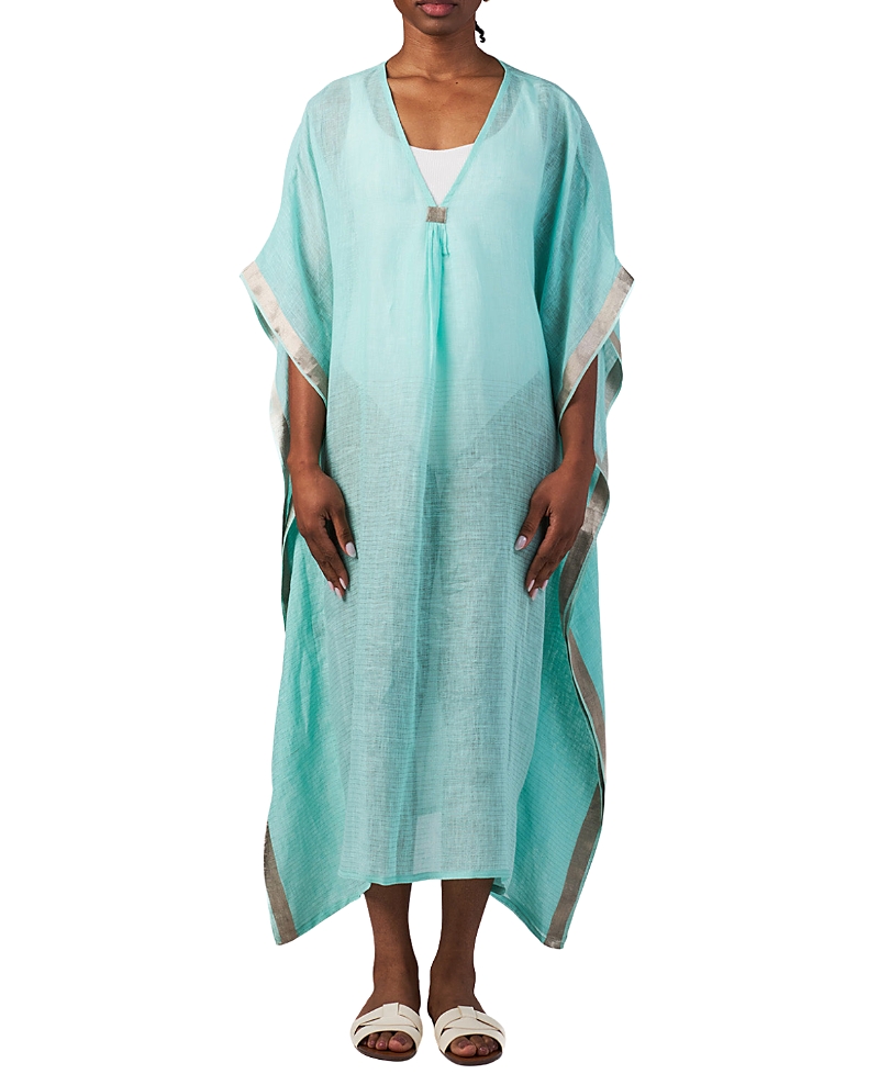 Calypso St Barth Kerala Kaftan In Blue