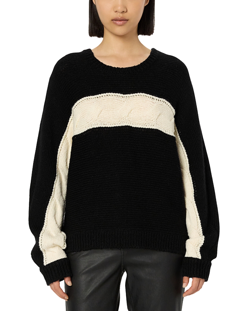 Gerard Darel Este Wool Sweater In Black
