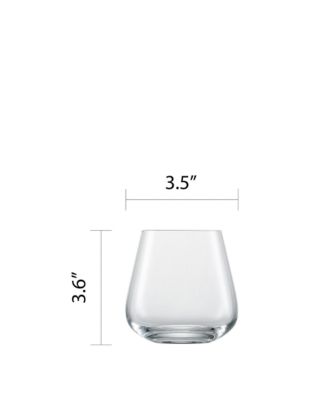 Vervino Double Old Fashioned Glass, Set of 6