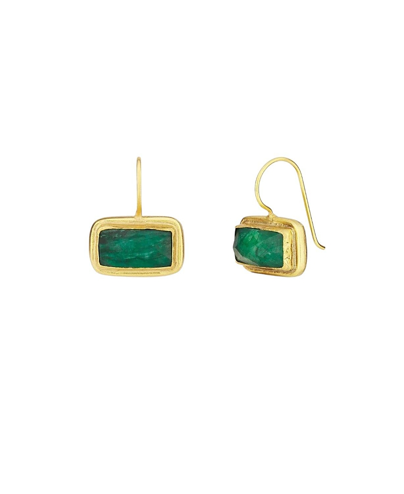 Ottoman Hands Noa Drop Earrings In Gold