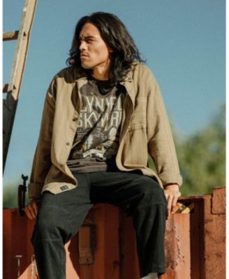 Unisex Stripe Flannel Shirt