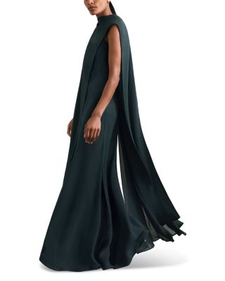  Greta Cape Back Dress