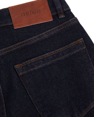 Selin Straight Leg Jeans in Dark Blue