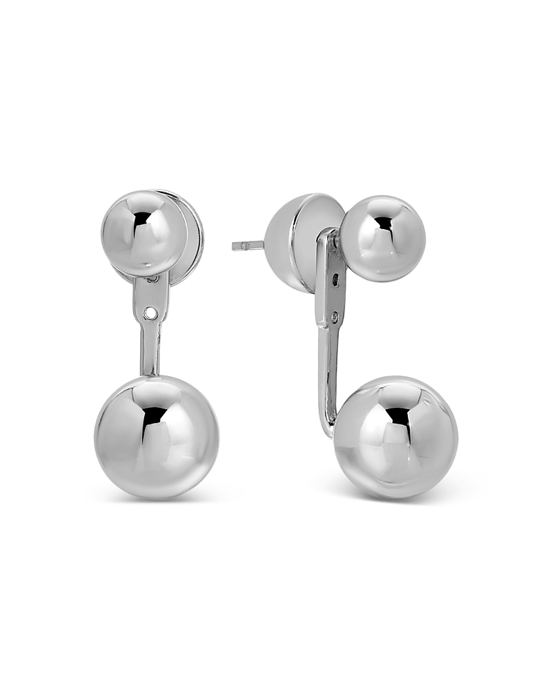 Ettika Bubble Jackets Earrings In Metallic