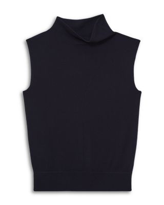 Harper Wool Sleeveless Slouch Neck Top