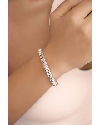 Twisted Stacking Bangle Bracelet