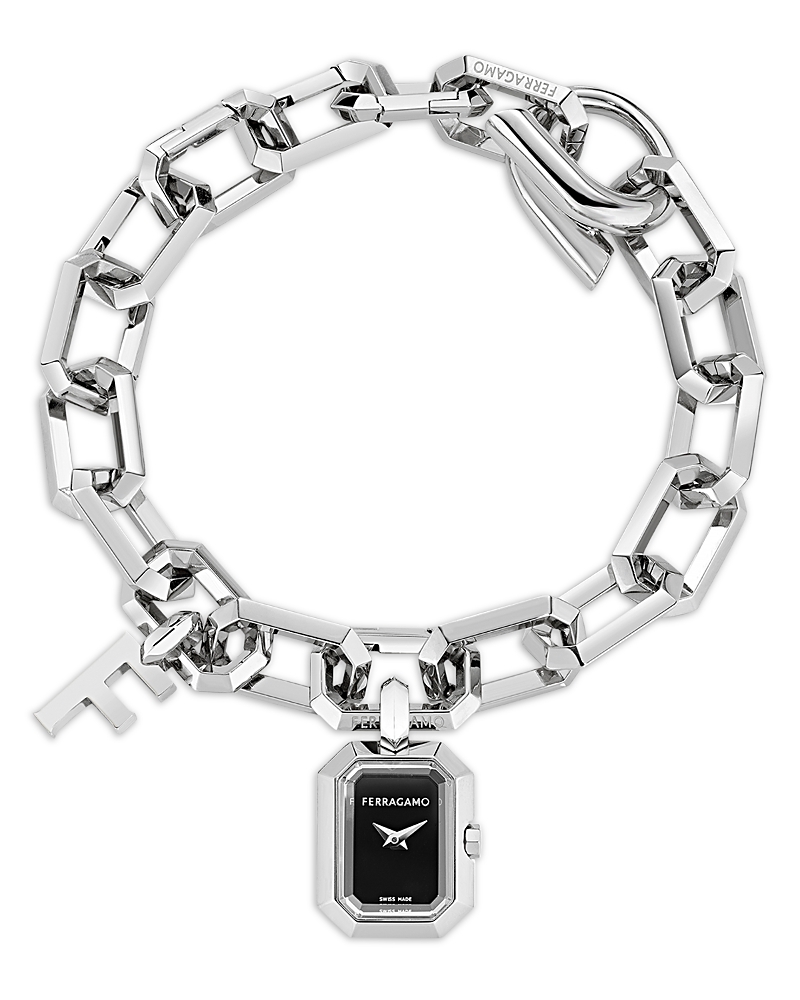 Ferragamo Charm Bracelet Watch, 16.6mm
