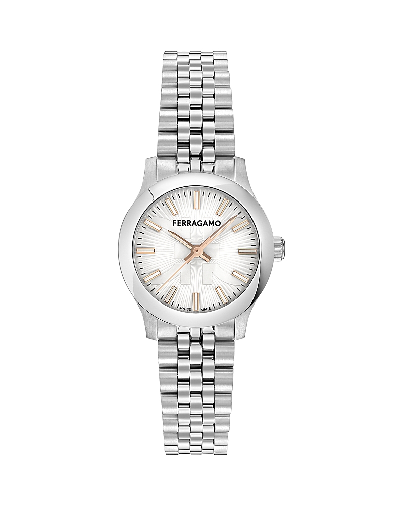 Ferragamo Duo Blends Bracelet Round 34mm In Metallic