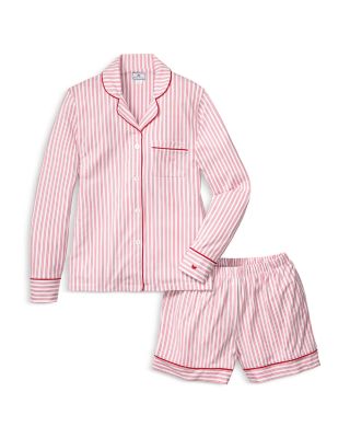 Antique Red Ticking Pajama Set