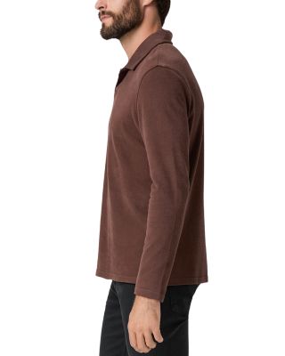 Hammond Cotton Long Sleeve Polo Shirt