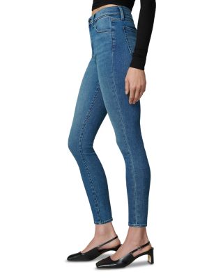 The Charlie High Rise Ankle Skinny Jeans in Impressed