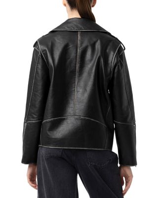Faux Leather Moto Jacket