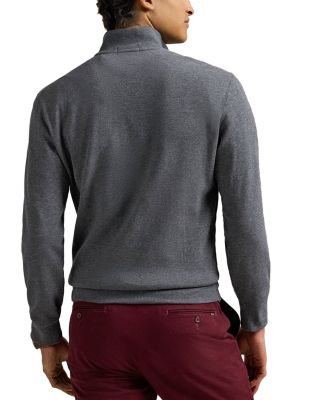 Luxury Jersey Quarter Zip Pullover