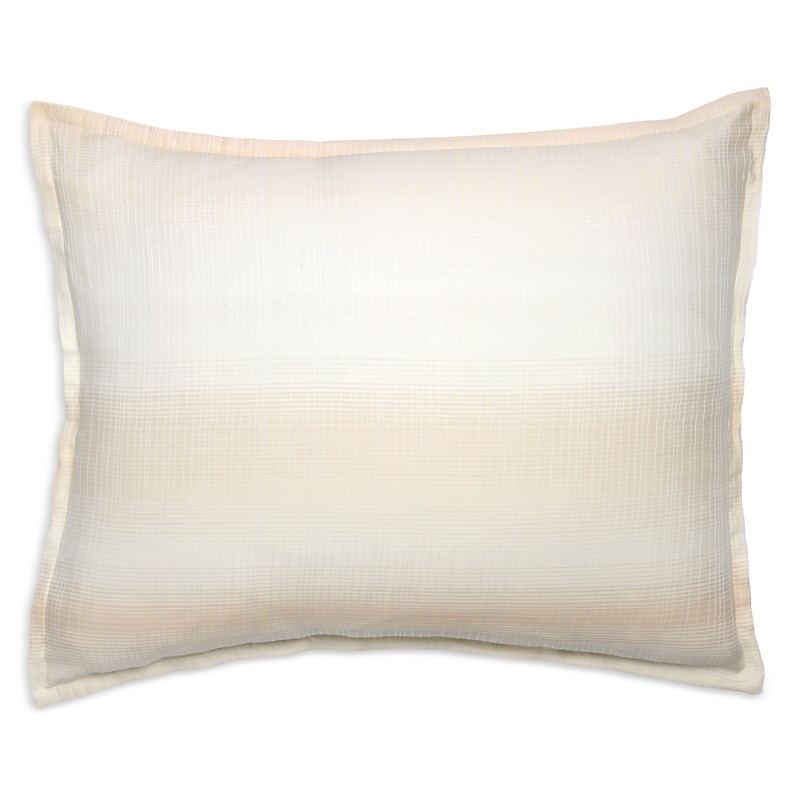 Sferra Perugia Striped Sateen King Sham - Exclusive In White