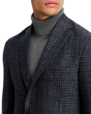 Boucle Plaid Unstructured Regular Fit Sport Coat - Exclusive