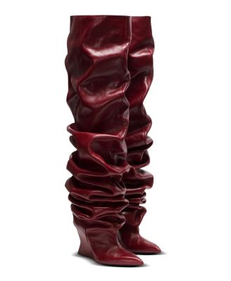 Women's Wedge Thigh-High Boots