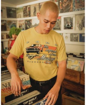 Unisex Mustang The Legend Lives Vintage-like Tee