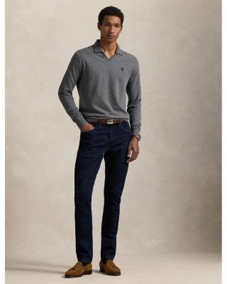 Textured Jersey Polo Shirt