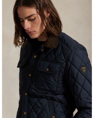 Beaton Quilted Water-Repellant Snap-Front Jacket