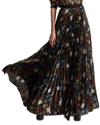 Katz Pleated Maxi Skirt