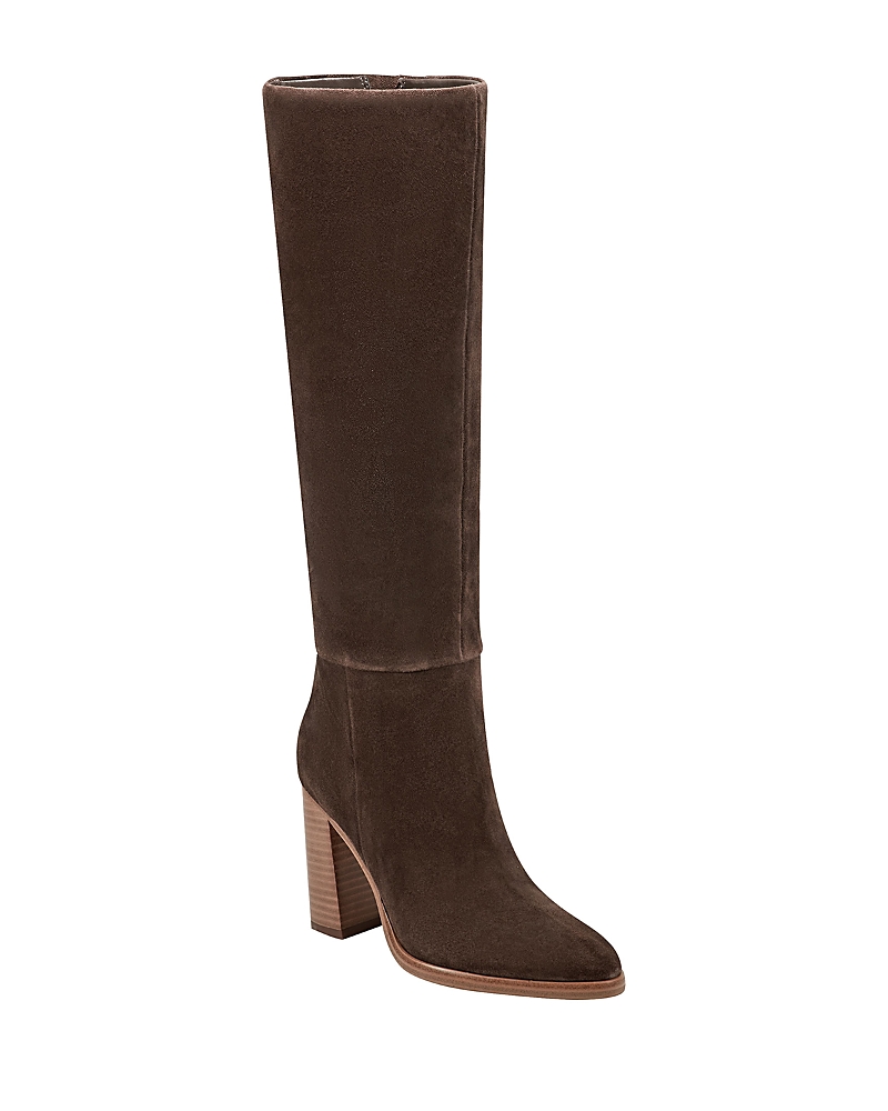 Marc Fisher Ltd Lannie Knee High Boot In Burgundy