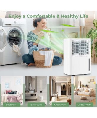  32 Pint Portable Dehumidifier with 3 Modes & 24H Timer