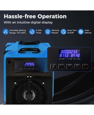 190 PPD Commercial Dehumidifier Rotational Molded Industrial Dehumidifier with Pump