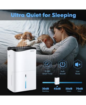  100-Pint Dehumidifier for Home & Basements with Smart App & Alexa Control