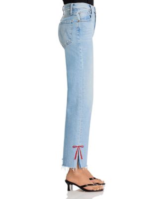 The Rambler Slice Hover Fray High Rise Jeans in Complete 360
