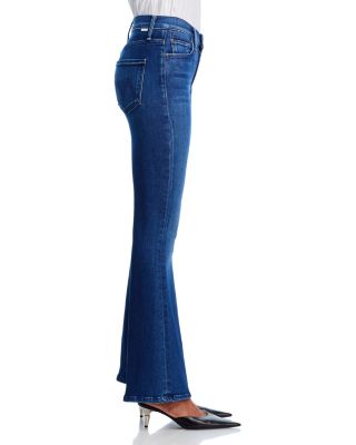 The Weekender Mid Rise Flared Jeans in Nip It In The Butt