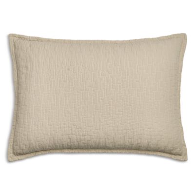 Textured Italian Matelasse King Sham Set
