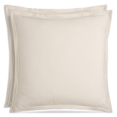 Italian Percale Solid Euro Sham Set - Exclusive