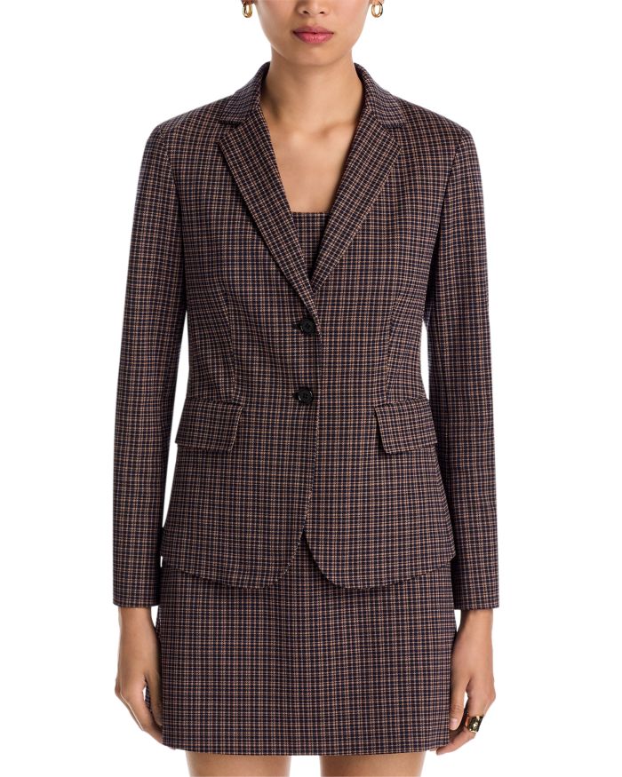 Carissa Plaid Blazer