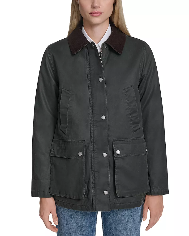 Cole Haan Coated Hunter Jacket
