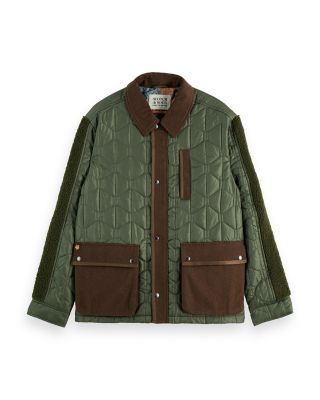 Quilted Military Jacket