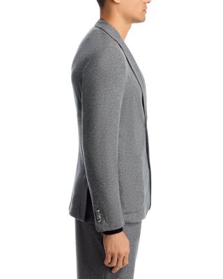 Hanry Slim Fit Tech Flannel Jersey Unstructured Sport Coat