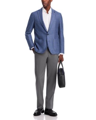 Crown Crafted Delrose Plaid Tailored Fit Soft Sport Coat