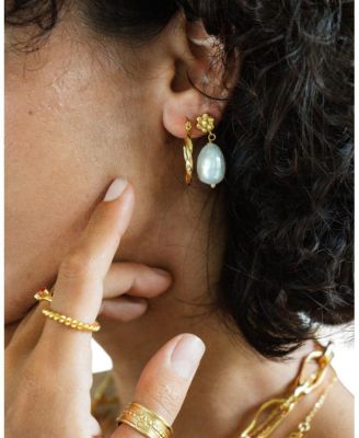 Mavis Drop Stud Earrings