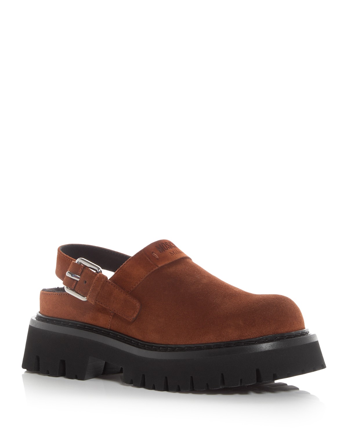 Moschino Women's Slingback Clogs in Rust