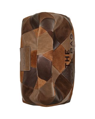 The Suede Patchwork Sack Bag