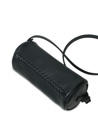 Mini Barrel Bag Grained Leather