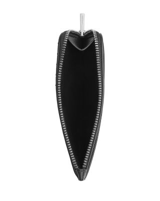 New York Leather Zip Card Case