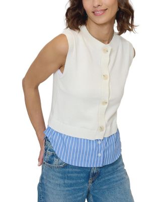 Women's Kira Twofer Button Up Tank