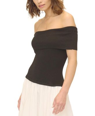Women's Darcy Mixed Media Off Shoulder Dress